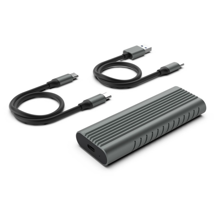 CAIXA EXTERNA EWENT USB 3.2 USB C-C E USB C-A (M)