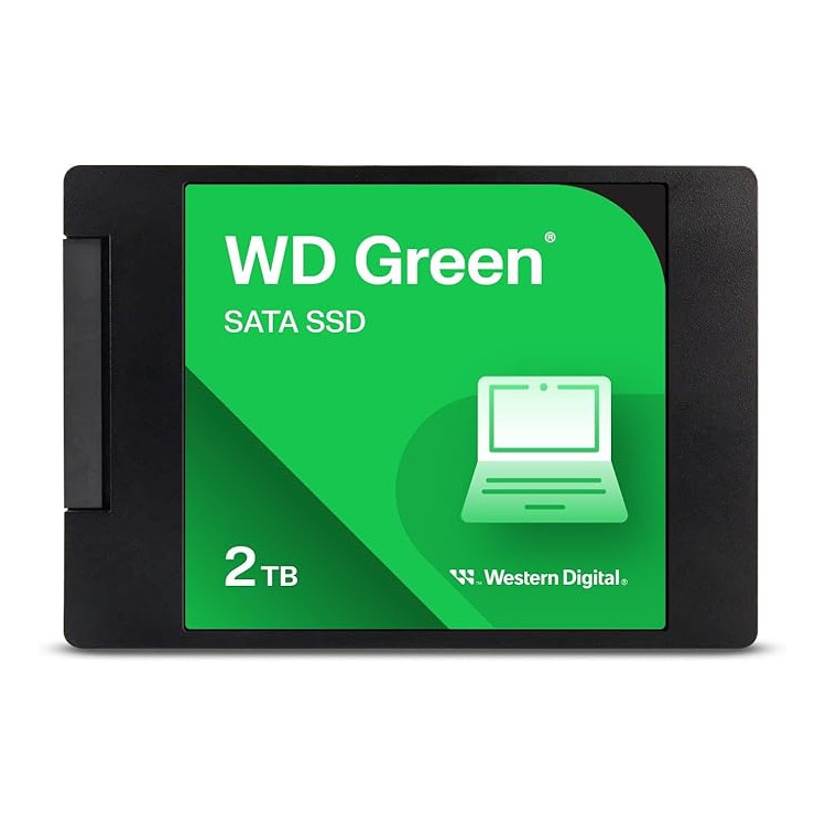 DISCO INTERNO 2.5" 2TB SSD WD GREEN SATAIII 545MB/S