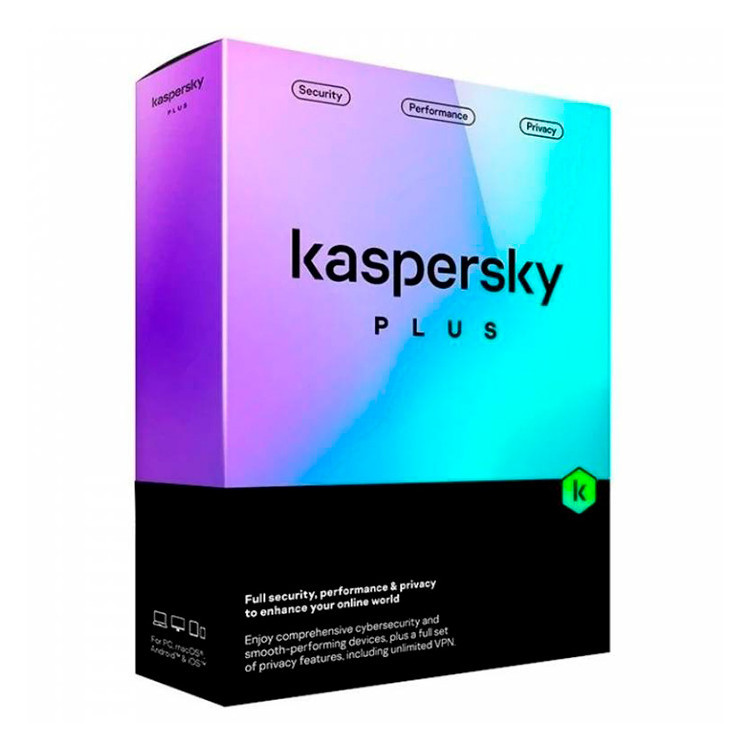 ANTIVIRUS KASPERSKY PLUS 3 PCS