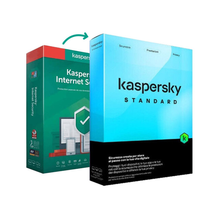 ANTIVIRUS KASPERSKY STANDARD 3 PCS