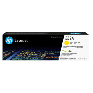 TONER  HP W2222A 222A AMARELO LJ3203/3288/MFP3303/3388 (1,200 PAGS)