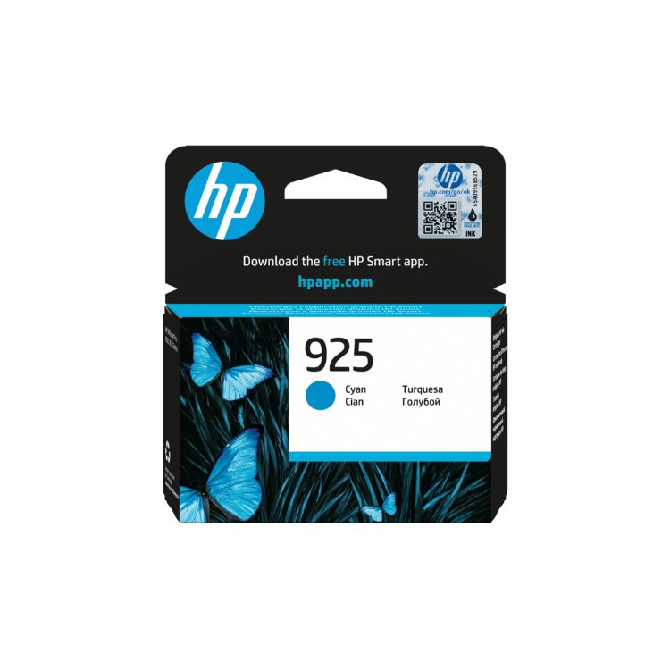 TINTEIRO HP  925 4K0V6PE CYAN
