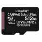 CARTAO MEMORIA MICRO SD 512GB CL10 SDXC 100R A1 C/ADAP