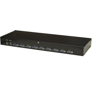 KVM 8 PT USB/PS2 INTELL RACK CABOS DISP