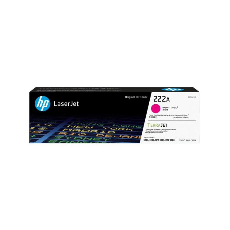 TONER  HP W2223A 222A MAGENTA LJ3203/3288/MFP3303/3388 (1,200 PAGS)
