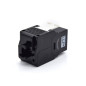 CONECTOR KEYSTONE WP RACK CAT6A UTP 180¼ PRETO