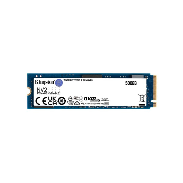 DISCO INTERNO M.2 500GB KINGSTON NV2 2280 PCIE 4.0 MVME