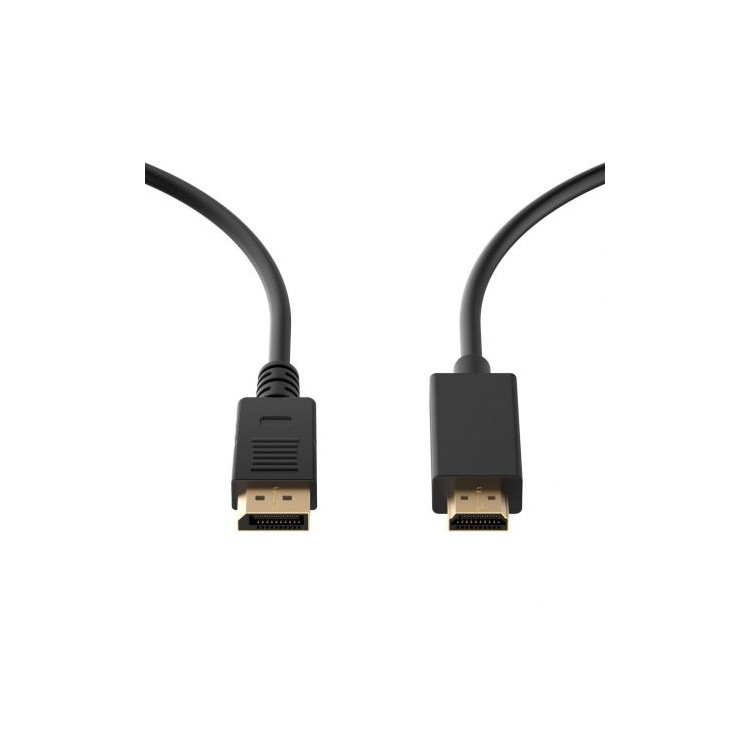 CABO DISPLAYPORT 1M (M) PARA HDMI (M) GOLD-PLATED EWENT