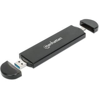 CAIXA EXTERNA MH USB-A/ USB-C 3.2 M.2 NVME SATA SSD