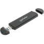 CAIXA EXTERNA MH USB-A/ USB-C 3.2 M.2 NVME SATA SSD