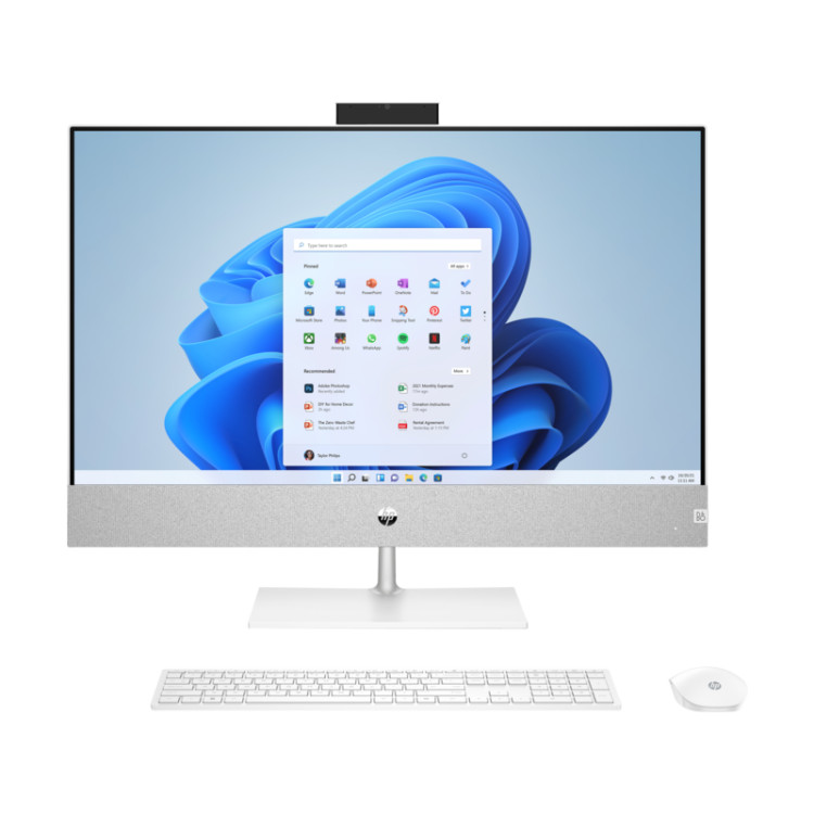 PC HP AIO 27" QHD I7-3700T 16G 512 PCIE W11H BRANCO