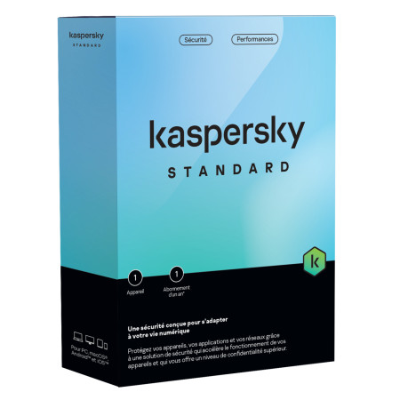 SOFTWARE ANTIVIRUS KASPERSKY STANDARD 5 PCS