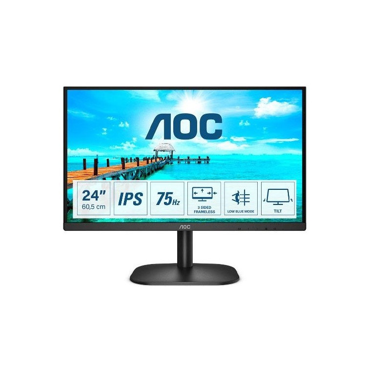 MONITOR 24" AOC WLED 16:9 FHD 75HZ