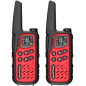 WALKIE-TALKIE BAOFENG BF-T25E VERMELHO