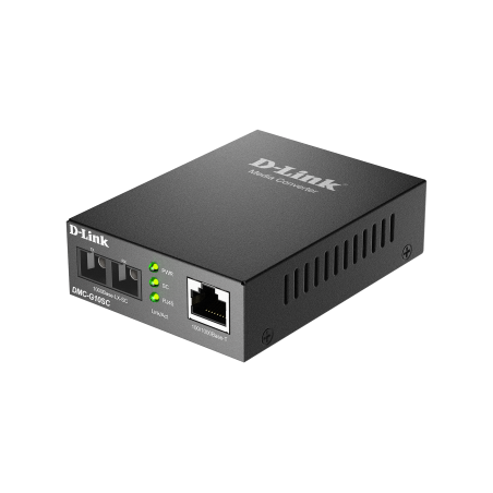 MEDIA CONVERTER DLINK 1000 BASE T PARA 1000 BASE LX SINGLEMODE (40KM, SC)