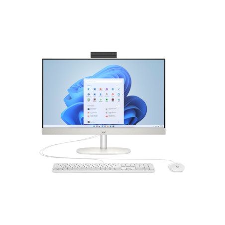 PC HP  AIO 23.8" FHD N100 8G 256 SSD W11H BRANCO