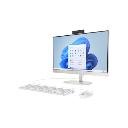 PC HP  AIO 23.8" FHD N100 8G 256 SSD W11H BRANCO