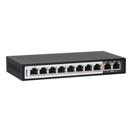 SWITCH 8 DLINK OUTDOOR MANAGED 10/100/1000 POE 250M LAYER 2