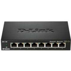 SWITCH 8 DLINK 10/100/1000 S/GESTAO