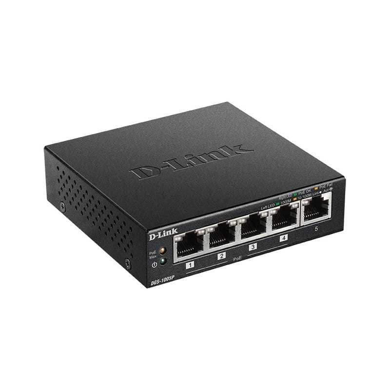 SWITCH 5 DLINK 10/100/1000 S/GESTAO SWITCH 5 DLINK 10/100/1000 S/GESTAO
