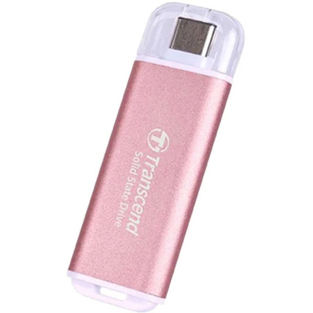 DISCO EXTERNO 2.5" 512GB SSD TRANSCEND ESD310P USB-C ROSA