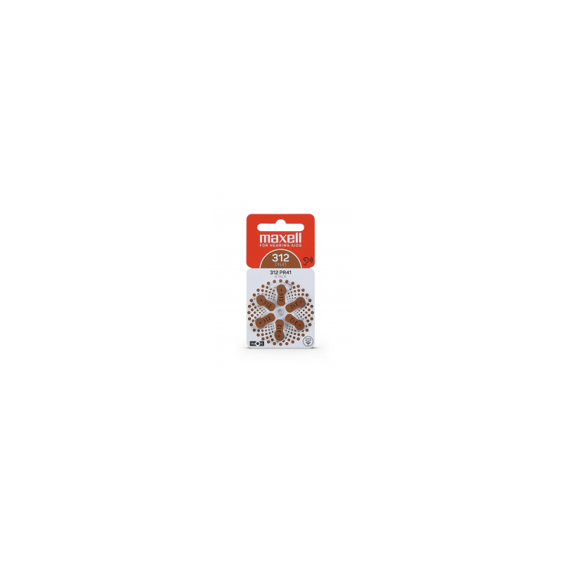PILHA RELOGIO PR41WA 312 6UN 1,45V