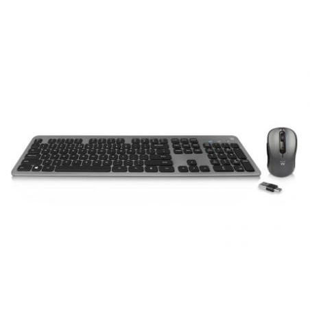 TECLADO+RATO EWENT S/FIO