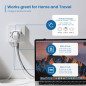 ADAPTADOR TOMADA UNIV. EWENT (EU, EUA, AUST, UK)
