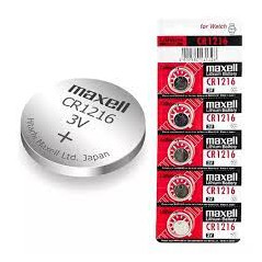 PILHA MOEDA MAXELL CR1216 1 UN (BLISTER)