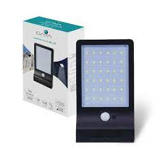 LUMINARIA LED MURAL PIR 326LM EXTRASLIM PB/GR-36D