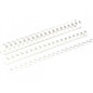 ARGOLAS PLASTIC A4 6MM/25 BRANCA ARGOLAS PLASTIC A4 6MM/25 BRANCA