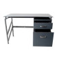 SECRETARIA PC MTAL/VDR OAK 117X57X76 SECRETARIA PC MTAL/VDR OAK 117X57X76