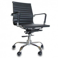 CADEIRA PU HIGH EXEC 2NIVEIS BIFMA BK