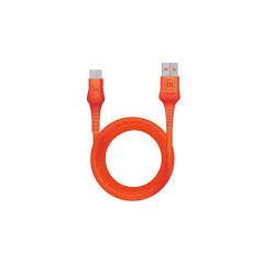 CABO MAXELL USB PARA USB-C JELLEEZ ORANGE