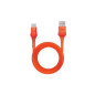 CABO MAXELL USB PARA USB-C JELLEEZ ORANGE