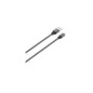CABO LDNIO USB PARA MICRO-USB 2M LED FAST DATA DARK GREY