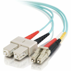 PATCH CABLE F.O. ST/SC 2M MULTIMODE 50/125 OM4