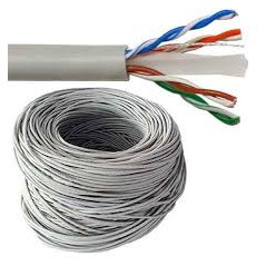 CABO REDE 305M UTP CAT6A DLINK CINZA