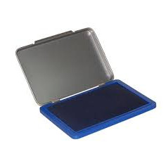 ALMOFADA P/CARIMBO Q-CONNECT N2 AZUL 110X70MM