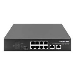SWITCH 8 INTELLINET ETHERNET POE+ 2XRJ45