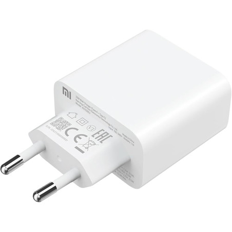 CARREGADOR XIAOMI MI USB-A /C FAST CHARGER 33W WHT