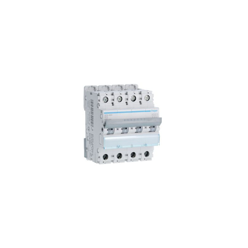DISJUNTOR HAGER 1P+N 20A C6/10KVA 2M DISJUNTOR HAGER 1P+N 20A C6/10KVA 2M