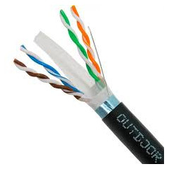 CABO DE REDE 305M UTP CAT6 23 AWG PE OUTDOOR DLINK PRETO