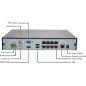 GRAVADOR VIDEO DLINK 8CH POE NETWORK INTERFACE