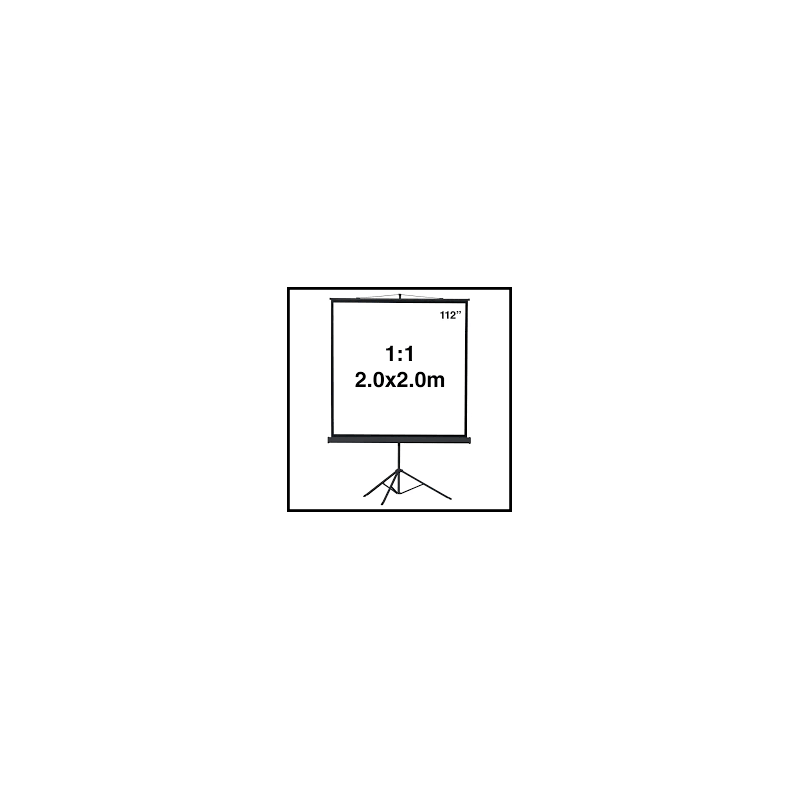 TELA PROJ.ELECTRICA 200X200 112" 1:1
