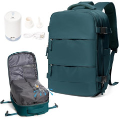 MOCHILA KINGSLONG 17.3" KLB240401 C/ BOMBA VACUO AZUL