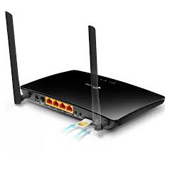 ROUTER TP-LINK WIFI 4G LTE 300Mbps N 3X10/100Mbps LAN Ports, 1X10/100Mbps LAN/WAN Port, 1 Micro SIM Card Slot