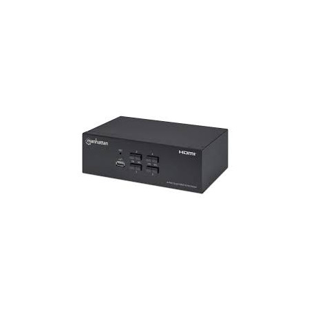 KVM SWITCH 4 PT MANHATTAN DUAL-MONITOR HDMI