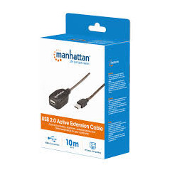 CABO ACTIVE OPTICAL USB-A (M) PARA UCB-A (F) 10M MANHATTAN