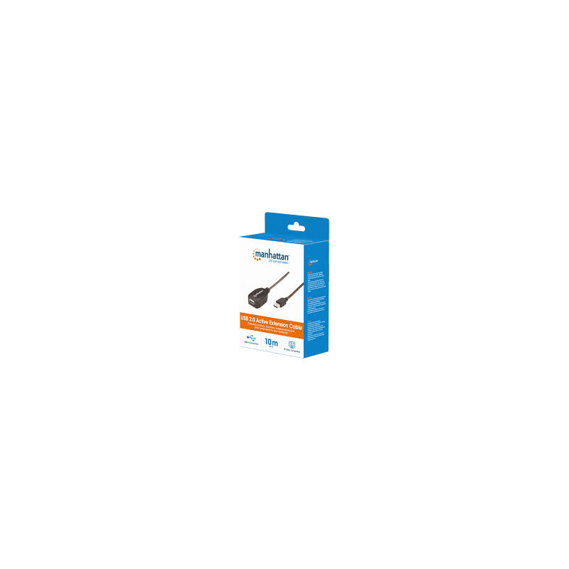 CABO ACTIVE OPTICAL USB-A (M) PARA UCB-A (F) 10M MANHATTAN CABO ACTIVE OPTICAL USB-A (M) PARA UCB-A (F) 10M MANHATTAN